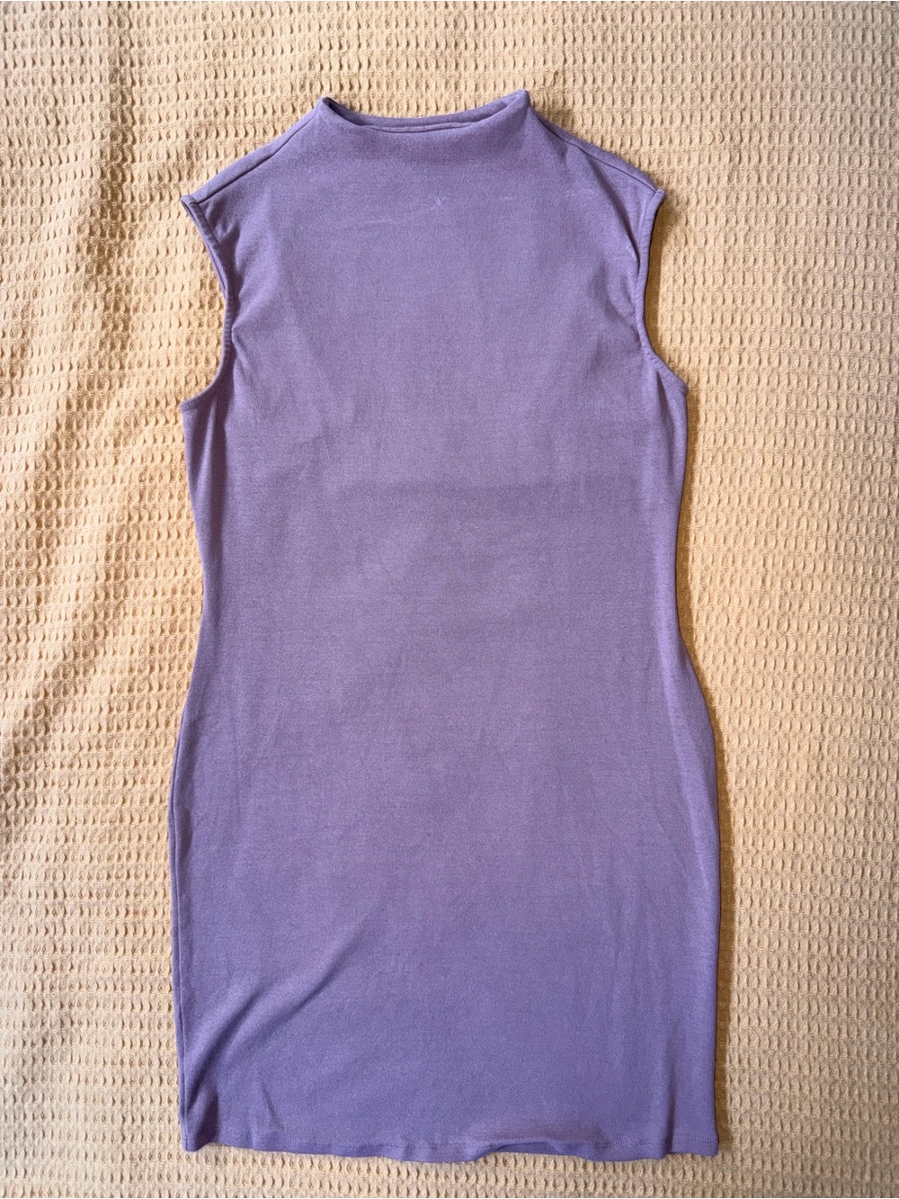 Sleeveless Lavender Bodycon Dress